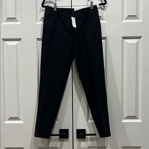 NWT Curvy Ankle Length Ann Taylor Factory Black Trousers